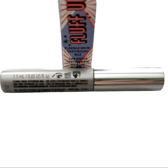 2/$20! Benefit Cosmetics Fluff Up Brow Wax Deluxe Sample Size New! - Picture 4 of 5